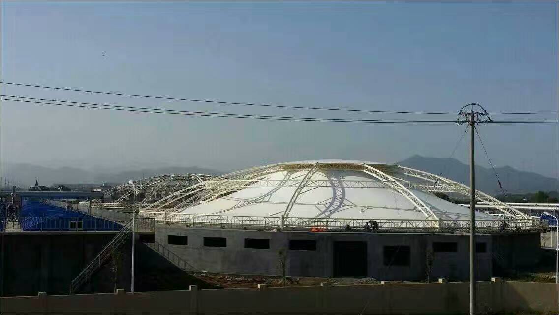 膜結構污水池加蓋